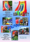 basket géant golf gonflable