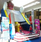 TOBOGGAN GONFLABLE STAR ANIM