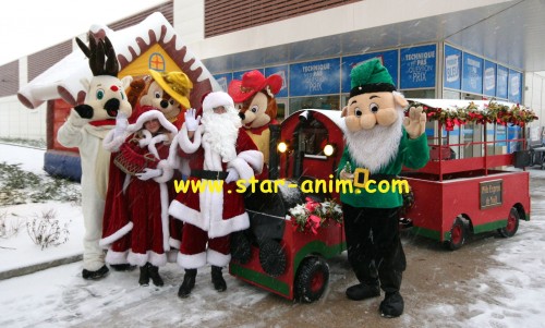 petit train du pere noel