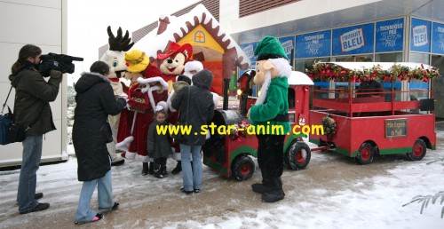 train du pere noel