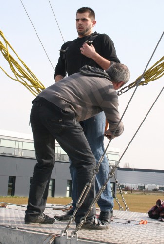 L'Ejector, saut elastique inversé